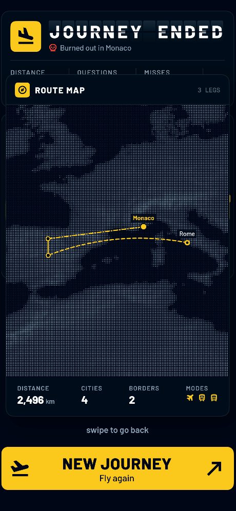 End of the journey